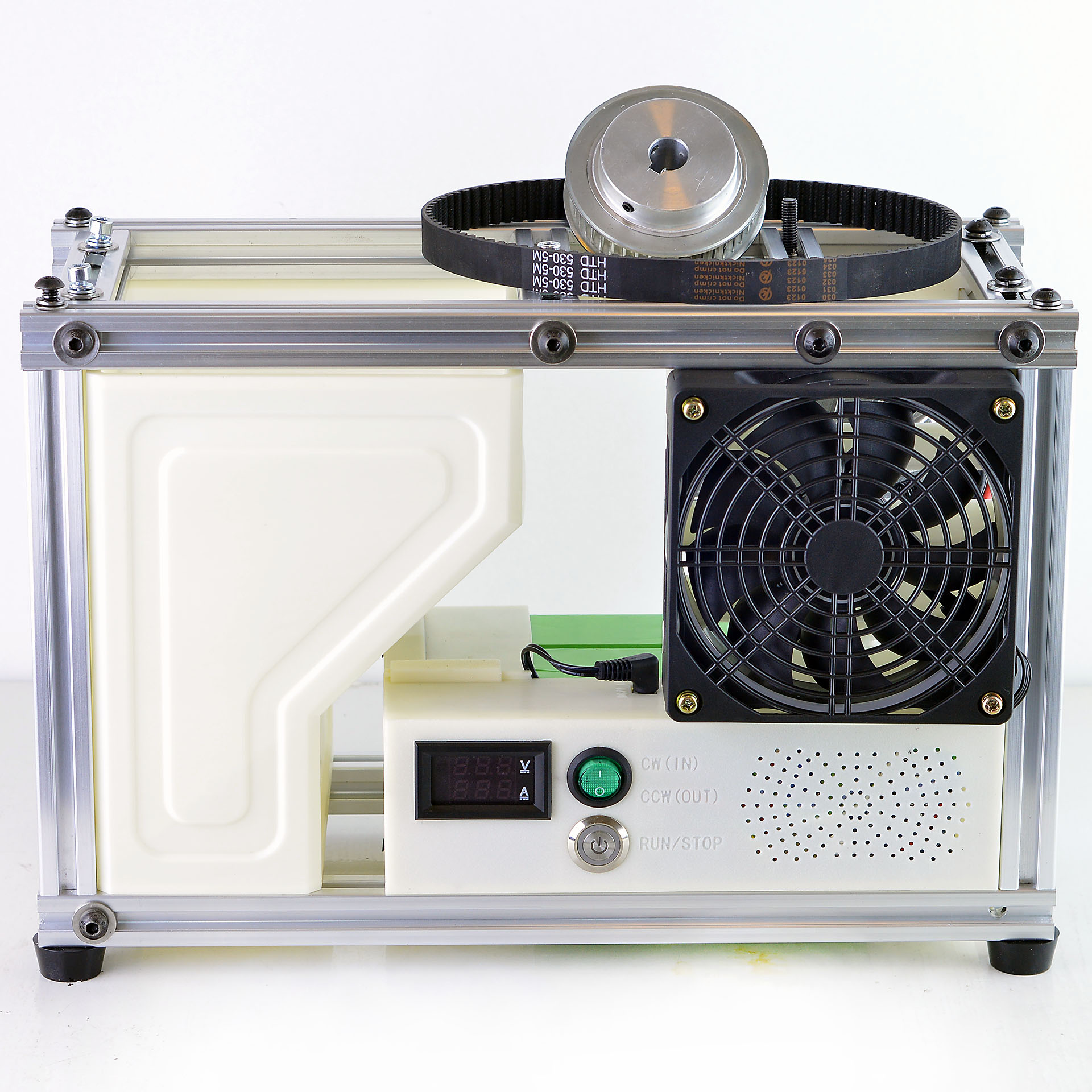 Automatic control module including power supply, aluminum profile frame and motor - Image 2